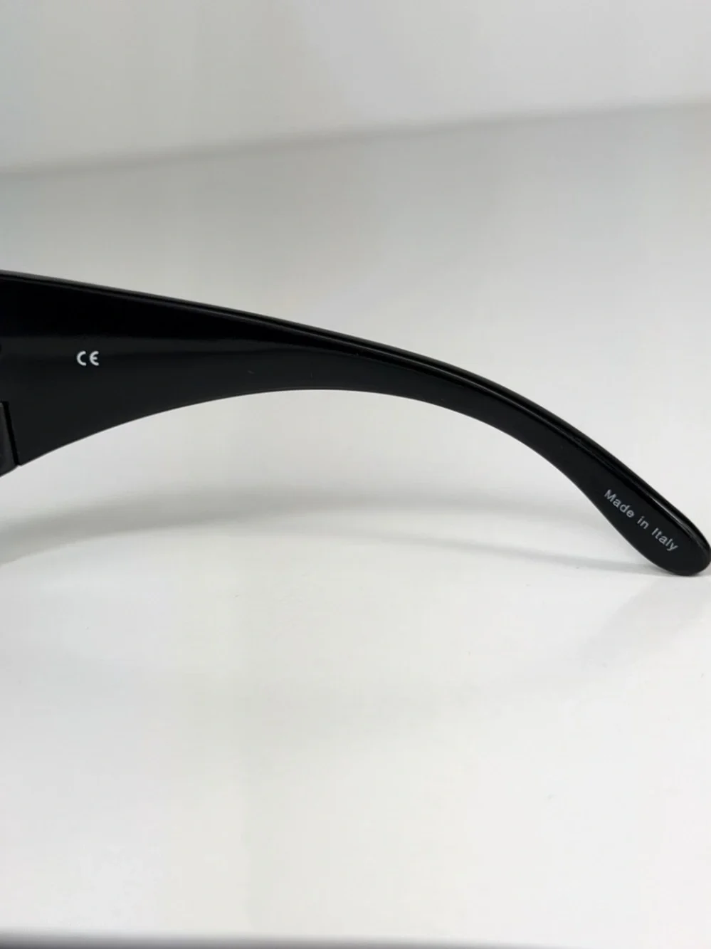LOEWE SLW583S Z42X Crystal Anagram Shield Sunglasses Black Vtg Y2K Deadstock Set